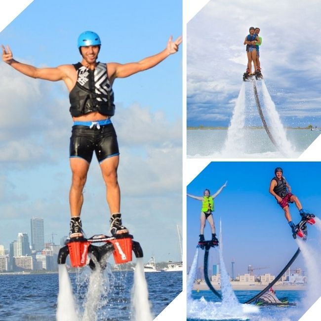 Flyboarding in Ras Al Khaimah