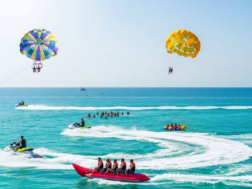 Water-Sports Day in RAK Combining Parasailing, Jet-Ski & Banana Boat for the Ultimate Thrill