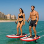 Couple Ride Efoil at Ras Al Khaimah