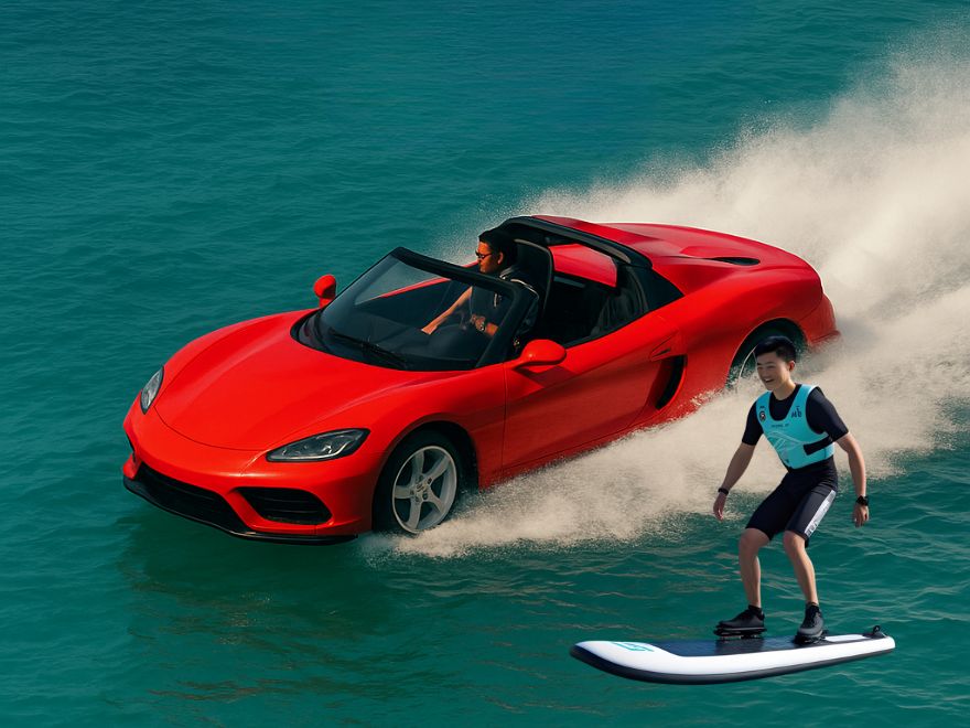 Jet Car and Efoil Rental Al Hamra