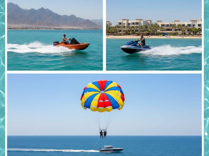 A Day in RAK for Adventure Junkies Self-Drive Boats, Jet Skis & Parasailing