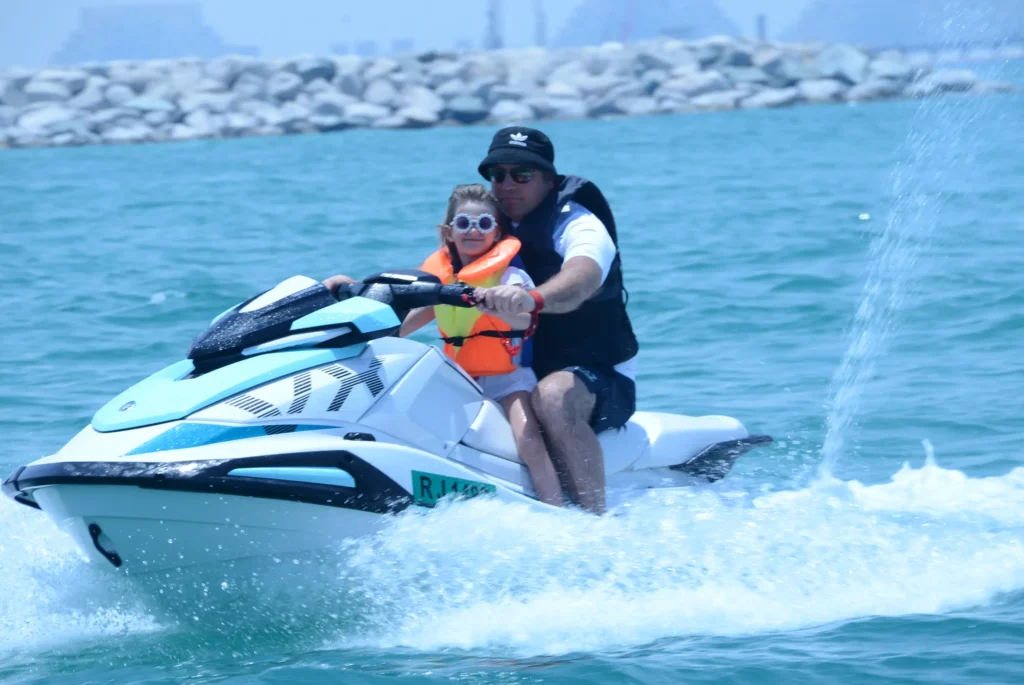 Jet Skiing at Al Hamra Beach