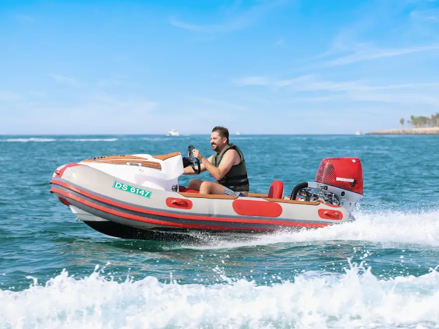 self-drive boating in Ras Al Khaimah