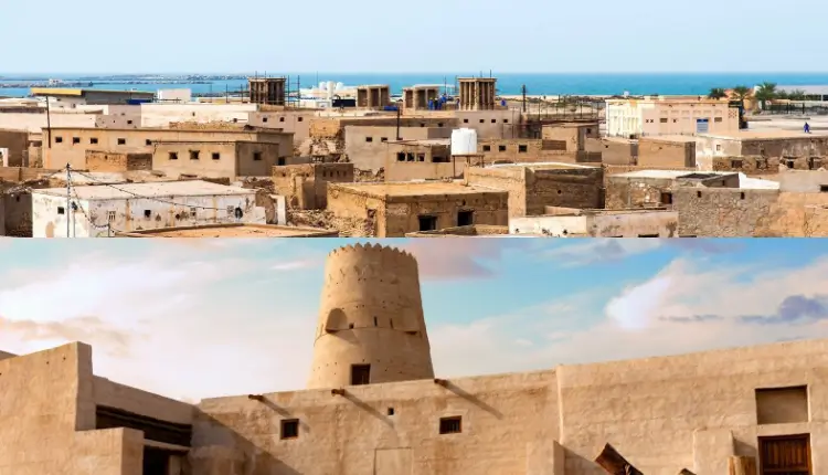 Forgotten coastal settlement with timeless traditional architecture